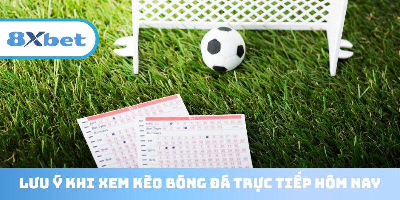 Ghi nhớ các lưu ý quan trọng khi cập nhật kèo bóng đá