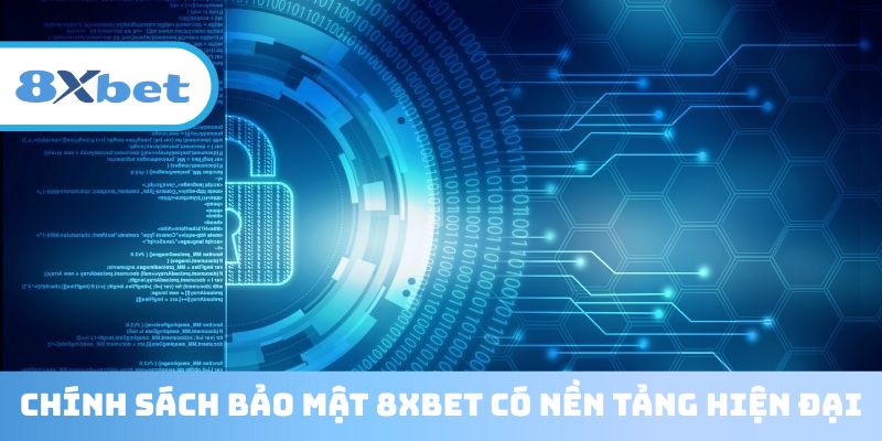 Chính sách bảo mật 8XBET có nền tảng hiện đại